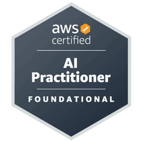 Capa do curso AWS AI Practitioner