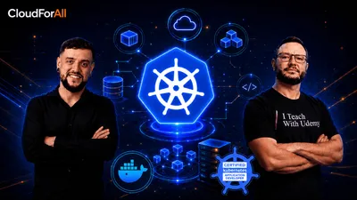 Capa do curso Kubernetes Completo: Do Zero ao CKAD com Aplicação Real