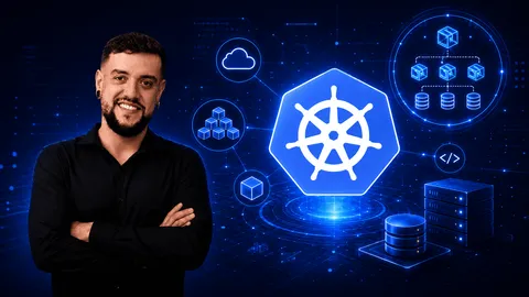 Capa do curso Kubernetes Completo: Do Zero ao CKAD com Aplicação Real