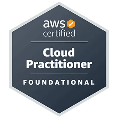 Capa do curso AWS Cloud Practitioner