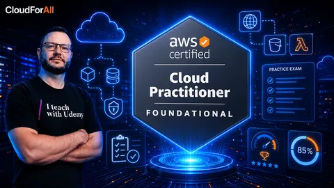 Capa do curso AWS Cloud Practitioner