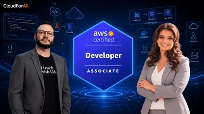 Capa do curso AWS Certified Developer Associate Practice Exams DVA-C02