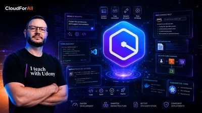 Capa do curso Amazon Q Developer: IA da AWS na Prática