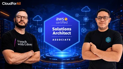Capa do curso AWS Certified Solutions Architect Associate Practice Exams SAA-C03