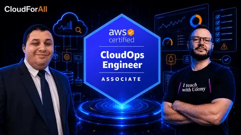 Course cover: AWS Certified CloudOps Engineer Practice Exams SOA-C03